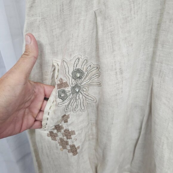 Angels never die Cream Embroidered Dress - Picture 6 of 15